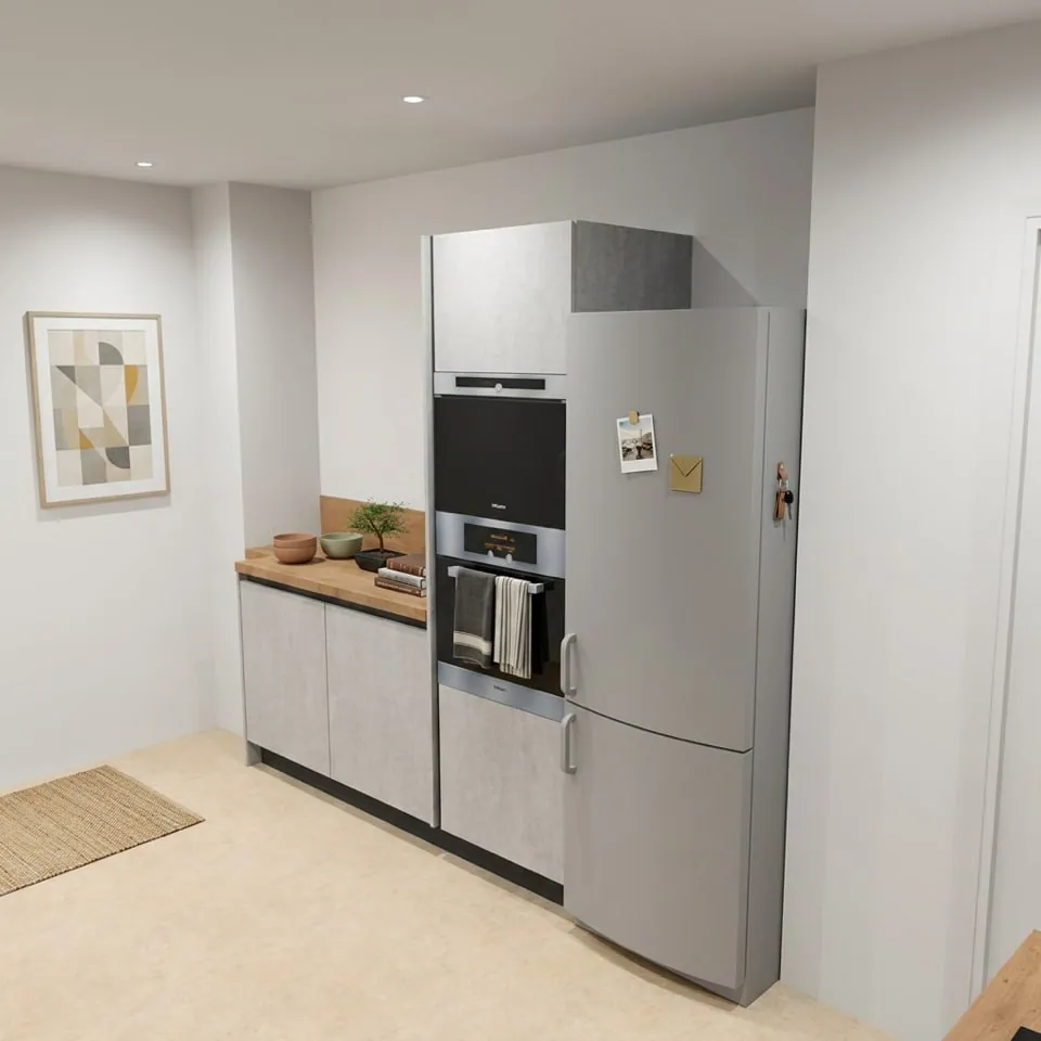 La cuisine équipée, appartement T3 à Agen