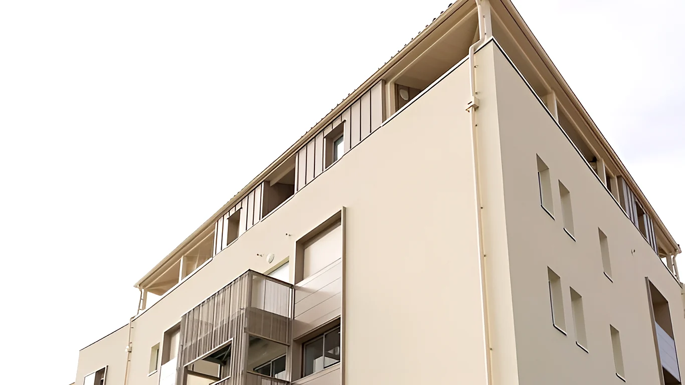 Façade de Villa Labesque après réhabilitation, Agen
