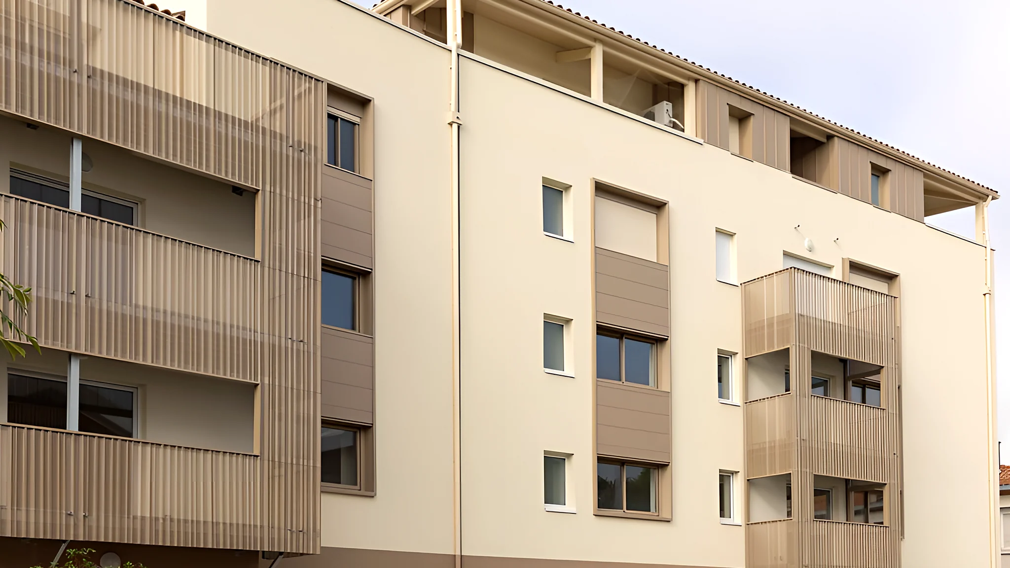 L'immeuble vu depuis l'avenue
